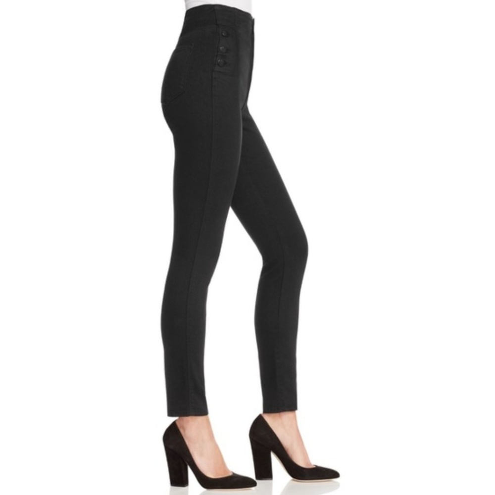 J Brand high waisted Natasha sky high black skinny jeans 25, 26, 0, 2, 4